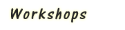 Workshops